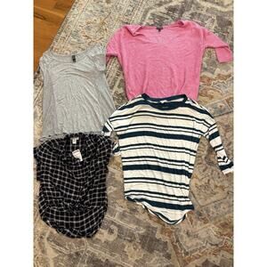 Lot Of 19 Pieces Of Women’s Clothing (sweaters, Shorts +more) Sized XS